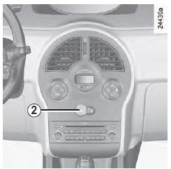 Renault Modus. Feux indicateurs de direction