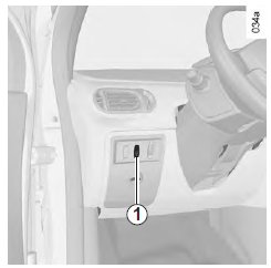 Renault Modus. Inhibition de la fonction